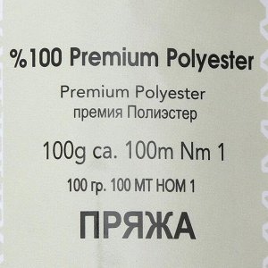 Пряжа "Baby Soft" 100% полиэстер 100м/100гр (1251 алый)