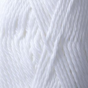 Пряжа "Baby cotton" 100% египетский хлопок 105м/50гр (955 белый)