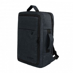 Стоун, сумка - рюкзак для ноутбука черный