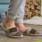 Тапочки меховые &quot;Гармония&quot; (лоскуток