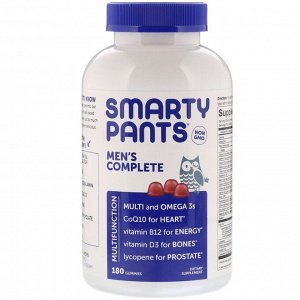 SmartyPants, Комплекс для мужчин, 180 жевательных таблеток