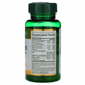 Nature's Bounty, Супер комплекс витаминов В с фолиевой кислотой и витамином С, 150 таблеток