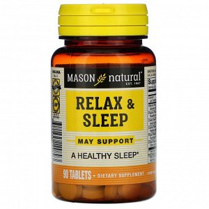 Mason Natural, отдых и сон, 90 таблеток