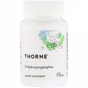 Thorne Research, 5-гидрокситриптофан, 90 капсул