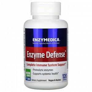 Enzymedica, Enzyme Defense, 120 капсул