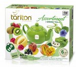 Чай TARLTON Ассорти Assortment green tea карт.пачка, 60 пак.