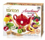 Чай TARLTON. Assortment black tea карт.пачка, 60 пак.