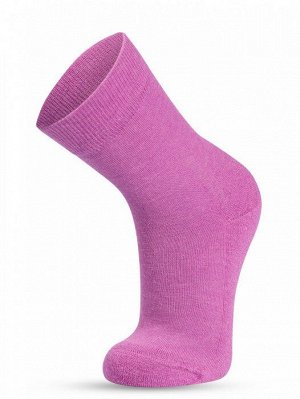 Носки Soft merino wool - мягкие носки с дополнительным утеплением в зоне стопы, цвет лаванда