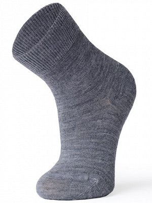 Носки Merino wool - теплые шерстяные носки, цвет серый меланж