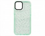 Чехол iPhone 12/12 Pro Алмаз 3D (зеленый)