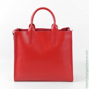 Женская кожаная сумка 8829 Ред красный