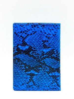 Женская кожаная обложка для автодокументов Doublecity DC228-06D синий