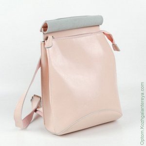 Рюкзак женский кожаный 12408 Пинк розовый