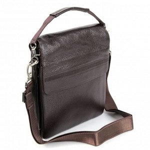 Мужская кожаная сумка 5805-3 Браун черный