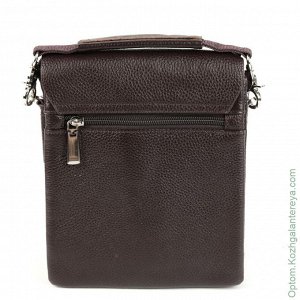 Мужская кожаная сумка 5805-1 Браун коричневый