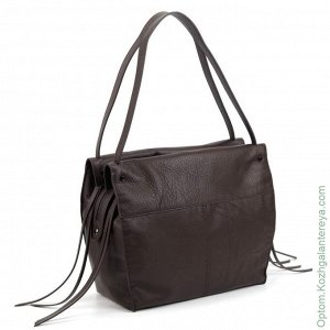 Женская кожаная сумка 73669 Браун коричневый