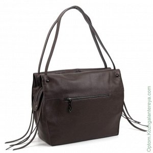 Женская кожаная сумка 73669 Браун коричневый