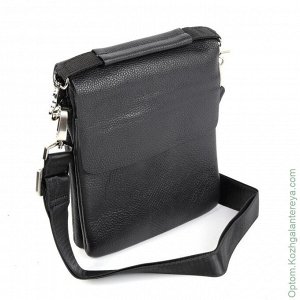 Мужская кожаная сумка 5803-1 Блек черный