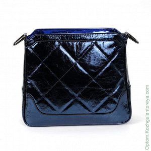 Женская кожаная сумка Cidirro 73588 Блу синий