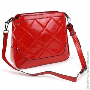 Женская кожаная сумка Cidirro 73588 Ред красный