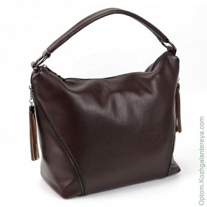 Женская кожаная сумка 2950 Браун коричневый