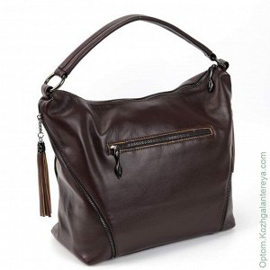 Женская кожаная сумка 2950 Браун коричневый