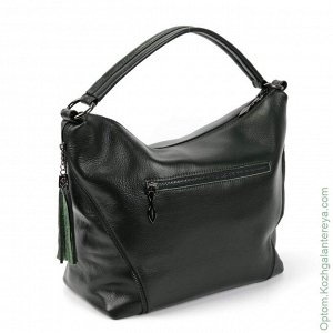 Женская кожаная сумка 2950 Грин зеленый