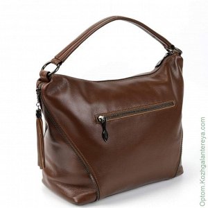 Женская кожаная сумка 2950 Кэмл коричневый