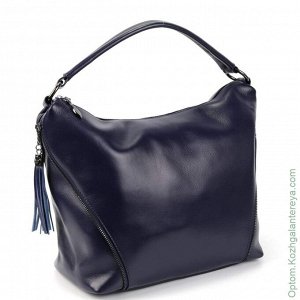 Женская кожаная сумка 2950 Блу черный