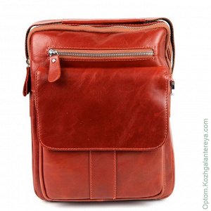 Мужская кожаная сумка 5008 Ред рыжий