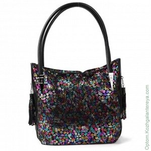 Женская замшевая сумка Cidirro 2988 МХ-19 многоцветный