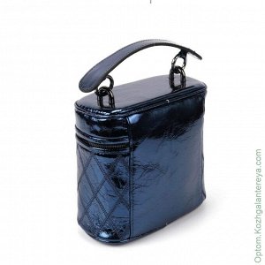 Женская кожаная сумка 73597 Блу синий