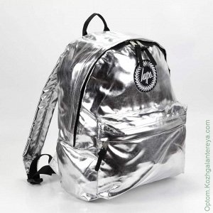 Женский текстильный рюкзак Hype ДТ 001 Серебро серебряный