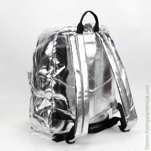 Женский текстильный рюкзак Hype ДТ 001 Серебро серебряный