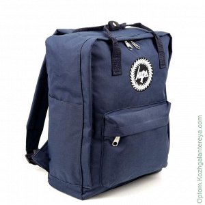 Женский текстильный рюкзак Hype ДТ 002 Прямоугольный Синий синий