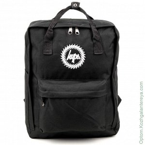 Женский текстильный рюкзак Hype ДТ 002 Прямоугольный Черный черный