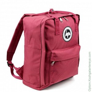 Женский текстильный рюкзак Hype ДТ 002 Прямоугольный Красный красный