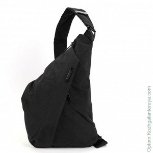 Мужская текстильная сумка слинг 1272 Черный черный