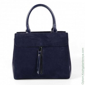 Женская кожаная сумка 2963-4 Блу синий