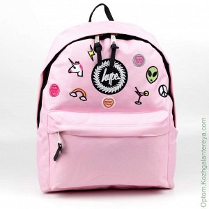 Женский текстильный рюкзак Hype ДТ 001 Розовый Единорог розовый
