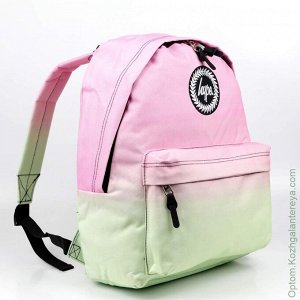 Женский текстильный рюкзак Hype ДТ 001 Розовый/Салатовый розовый салатовый