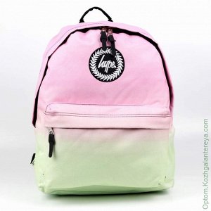 Женский текстильный рюкзак Hype ДТ 001 Розовый/Салатовый розовый салатовый