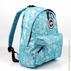 Женский текстильный рюкзак Hype ДТ 001 Бирюзовый бирюзовый
