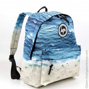 Женский текстильный рюкзак Hype ДТ 001 Голубой Море голубой
