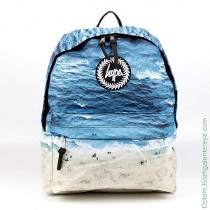 Женский текстильный рюкзак Hype ДТ 001 Голубой Море голубой