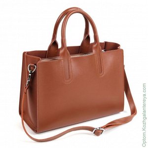 Женская кожаная сумка 8827 Браун рыжий