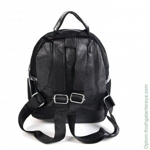 Женский текстильный рюкзак 11099 Блек черный