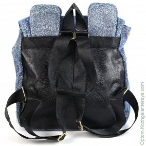 Женский текстильный рюкзак 5035 Блу синий