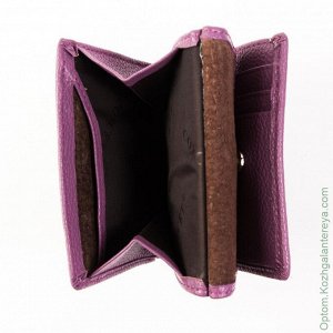 Маленький женский кошелек Coscet CS404-108D пурпурный