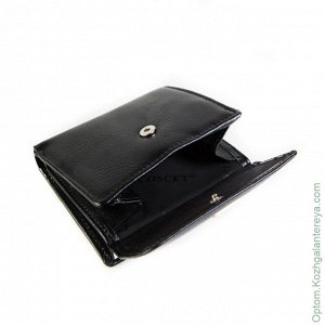 Маленький женский кошелек Coscet CS632-108A черный